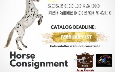 2023 Colorado Premier Horse Sale at the Rocky Mountain Horse Expo